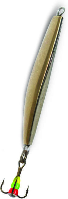Блесна зимняя SWD DIJ 011 (37мм, вес 5г, 2 коронки - никель и латунь, блист)