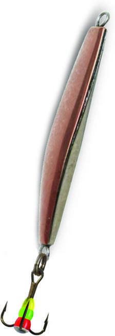 Блесна зимняя SWD DIJ 011 (30мм, вес 3г, 2 коронки - никель и медь, блист)