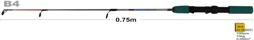 Удочка отв. блеснения SWD Crocodile B4 (2500031)
