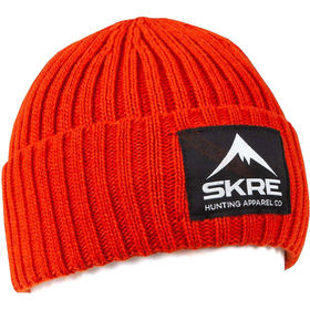 Шапка SKRE Cuffed Fleece Beanie (оранжевый)