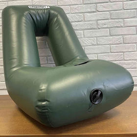 Кресло надувное в лодку ПВХ Следопыт (зеленое)