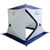 Палатка зимняя куб Следопыт 1.75x1.75 (синий/белый)