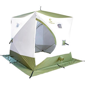 Палатка зимняя куб Следопыт Premium Long 2.35х2м