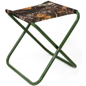 Стул Следопыт складной (360х420х420мм) труба сталь 20х1мм (лес темный)