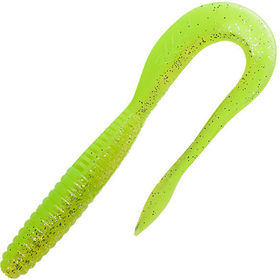 Силиконовая приманка SnastiZdraste Червь (8см) 001-Лимон (упаковка - 8шт)