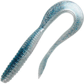 Силиконовая приманка SnastiZdraste Червь (8см) 005-Голубой (упаковка - 8шт)