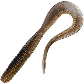 Силиконовая приманка SnastiZdraste Червь (8см) 009-Дымок (упаковка - 8шт)