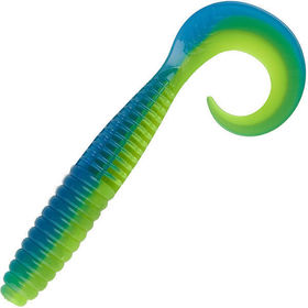 Силиконовая приманка SnastiZdraste Твистер (8см) 002-Голубая Мята (упаковка - 8шт)