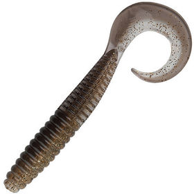 Силиконовая приманка SnastiZdraste Твистер (8см) 009-Дымок (упаковка - 8шт)