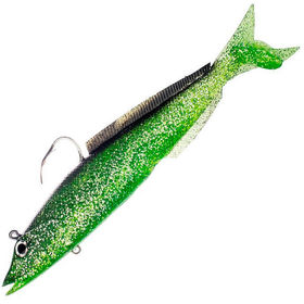 Виброхвост оснащенный Solvkroken Tobis Softbait (28 см) G/BL