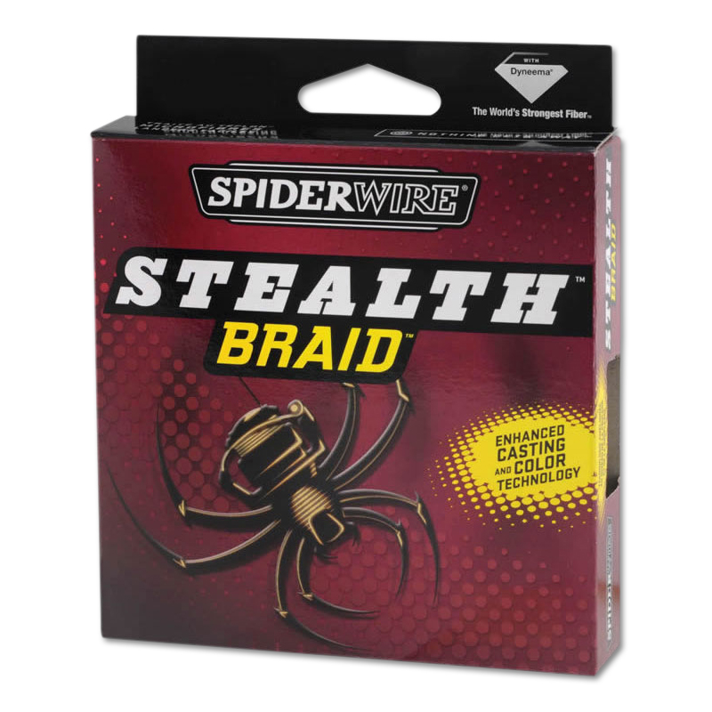 Леска плетеная Spiderwire Stealth Braid 0,51мм зеленый 457м
