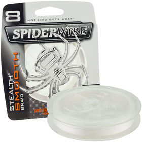 Леска плетеная Spiderwire Stealth Smooth 8 Translucent 150м 0,25мм (прозрачная)