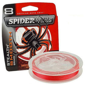 Леска плетеная Spiderwire Stealth Smooth 8 Red 150м 0,14мм (красная)