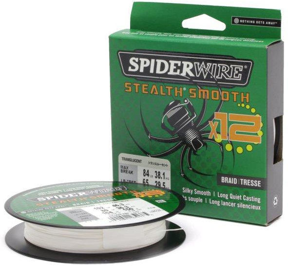 Леска Spiderwire Stealth Smooth 12 Braid 150м 0.06мм (Translucent)