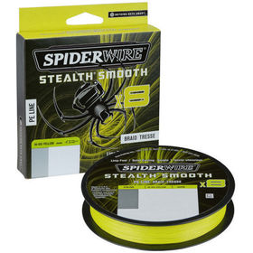Шнур Spiderwire Stealth Smooth X8 New 300м 0.15мм (Yellow)
