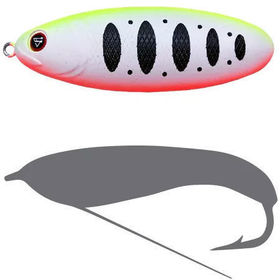 Блесна Sprut Bloody Woody Weedless Spoon 70S (15г) WLTR