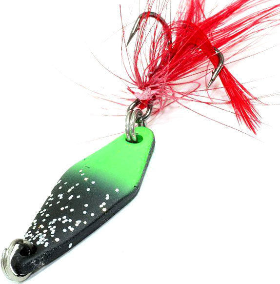 Блесна Sprut Mihiko Spoon 30 (4г) BKGR