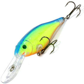 Воблер Sprut Buri Shad 3D 70F (11г) LB-3D