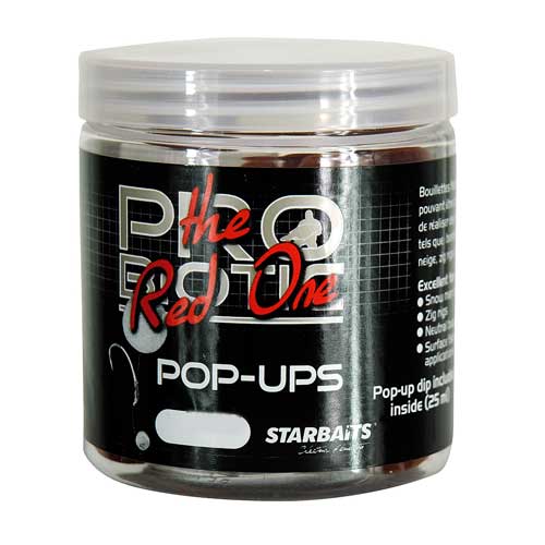 Бойлы плавающие Starbaits Probiotic Red Pop Up 14 мм 0,06 кг