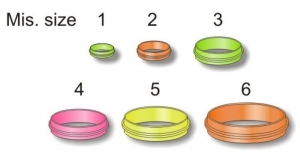 Кольцо силиконовое на комель удилища N 6 (упак. 10шт) 277-6