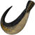 Хвост Big Sickle Tail твистерный Большой серп 12см (развернутый 16см) черн-зол с блестками (2шт)