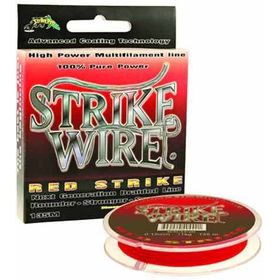 Леска плетеная Strike Pro Wire Extreme 0.41 мм/40 кг 135 м Red  (красная)