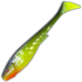 Силиконовая приманка Strike Pro Monkey Brute (17см) Hot Pike (упаковка - 3шт)