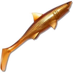 Силиконовая приманка Strike Pro Shark Shad (20см) Golddigger