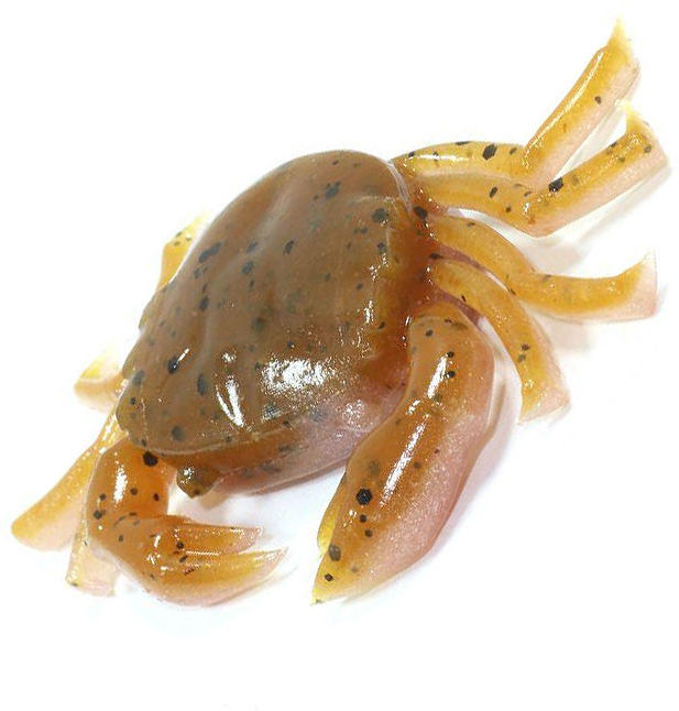 Силиконовая приманка Strike Pro Finesse Crab 2.3 см  (упак - 6 шт) SSB-004 FCR003 brown crab