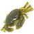 Силиконовая приманка Strike Pro Finesse Crab 2.3 см (упак - 6 шт) SSB-004 FCR004UV olive crab