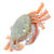 Силиконовая приманка Strike Pro Finesse Crab 2.3 см (упак - 6 шт) SSB-004 FCR006UV sand crab