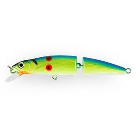 Воблер Strike Pro Minnow Jointed SM90, цв.A121F