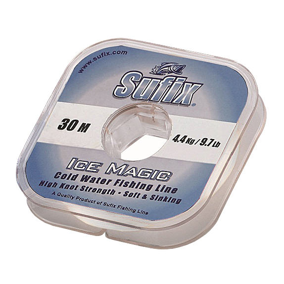 Леска плетёная Sufix Ice Magic зимняя 0,065мм прозрачный (упаковка блистер)