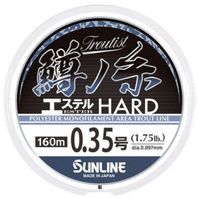Эстер Sunline Troutist Masu No Ito Ester Hard #0.35 160м 0.097мм