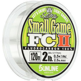 Флюорокарбоновая леска Sunline SWS Small Game FC II #0.5 120м 0.117мм