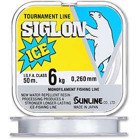 Монофильная леска Sunline Siglon V Ice Fishing (прозрачная)