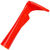 Хвост Svartzonker Padle Tail (11см) Real Fluo Hot Red (упаковка - 2шт)