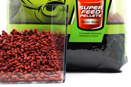 Пеллетс Tandem Baits Super Feed Micro Pellet 4мм Strawberry Cream 1кг