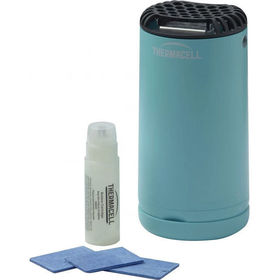 Прибор противомоскитный Thermacell Halo Mini Repeller Blue (прибор+1 газовый картридж+3 пластины)