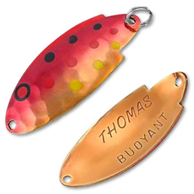 Блесна Thomas Buoyant (4,7 г) Gold/Red (Red Hook)