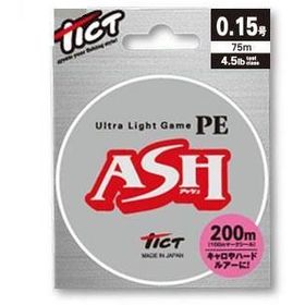 Шнур Pe Ash 200M 0.15 (4.5Lb) Tict