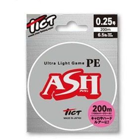 Шнур Pe Ash 200M 0.25 (6.5Lb) Tict