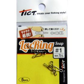 Застежка Lacring Snap №1 (8Кг) (5Шт) Tict