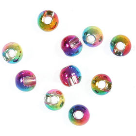 Головки вольфрамовые Tiemco Tungsten Beads+ (Rainbow No Mirror) Large 3.8мм