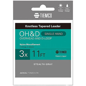 Подлесок Tiemco OH&D Leader Sinking Single-Hand 11ft 1X