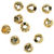 Головки волфрамовые Tiemco Tungsten Beads+ (Gold Mirror) L 4мм