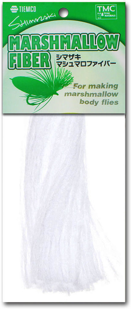 Синтетические волокна Tiemco Shimazaki Marshmallow Fiber (01 - Fl. White)