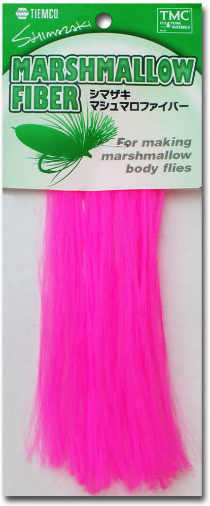 Синтетические волокна Tiemco Shimazaki Marshmallow Fiber (04 - Fl. Pink)