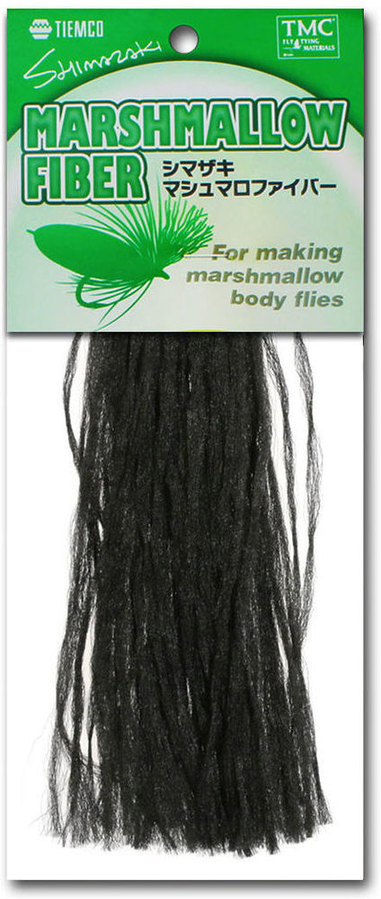 Синтетические волокна Tiemco Shimazaki Marshmallow Fiber (10 - Black)
