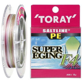Леска плетеная Toray Salt Line PE Super Egging F4 #1 150м (multicolor)